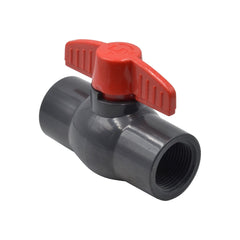 LD Valve Ball Valve 1pcs PVC Pipe Female/Female 1" BSP Thread Ball Valve