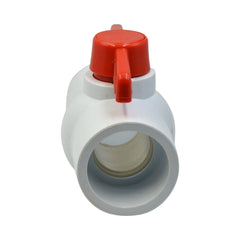 LD Valve Ball Valve 1pcs PVC Pipe Female/Female 2" Slip Join Ball Valve