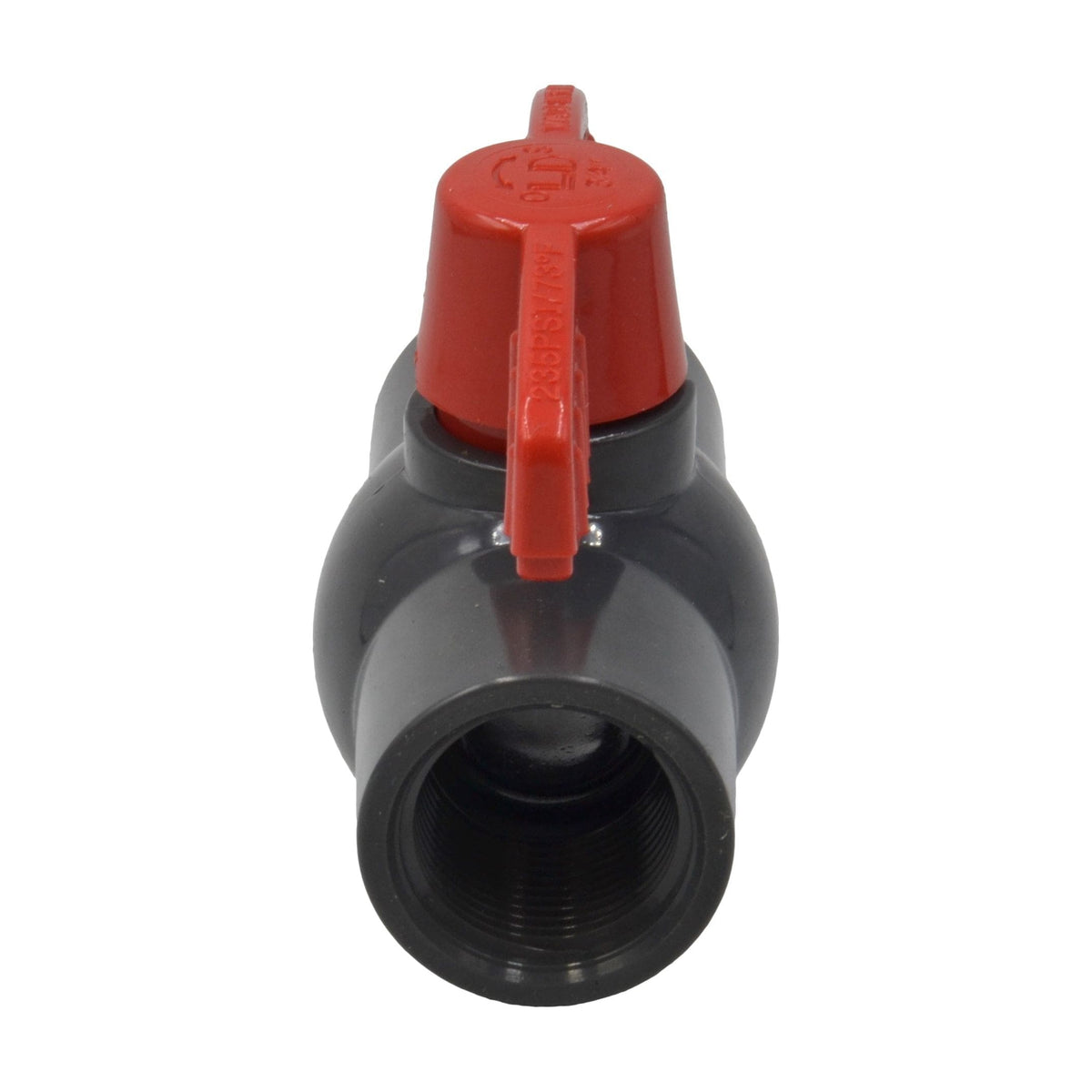 LD Valve Ball Valve 4pcs PVC Pipe Female/Female 3/4" BSP Thread Ball Valve