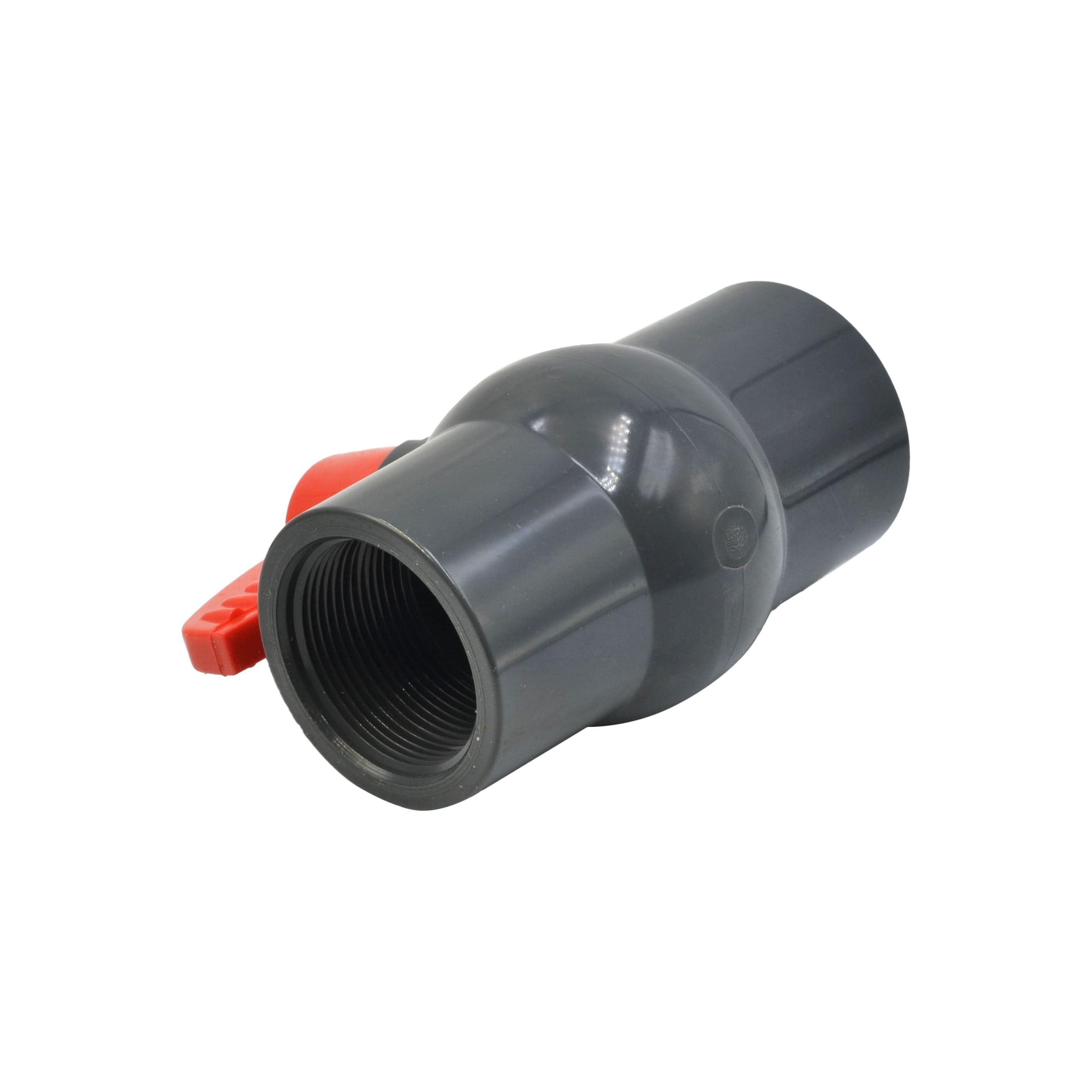 LD Valve Ball Valve x1 PVC Pipe Female/Female 1 1/2" NPT Thread Ball Valve