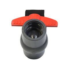 LD Valve Ball Valve x1 PVC Pipe Female/Female 1 1/2" NPT Thread Ball Valve