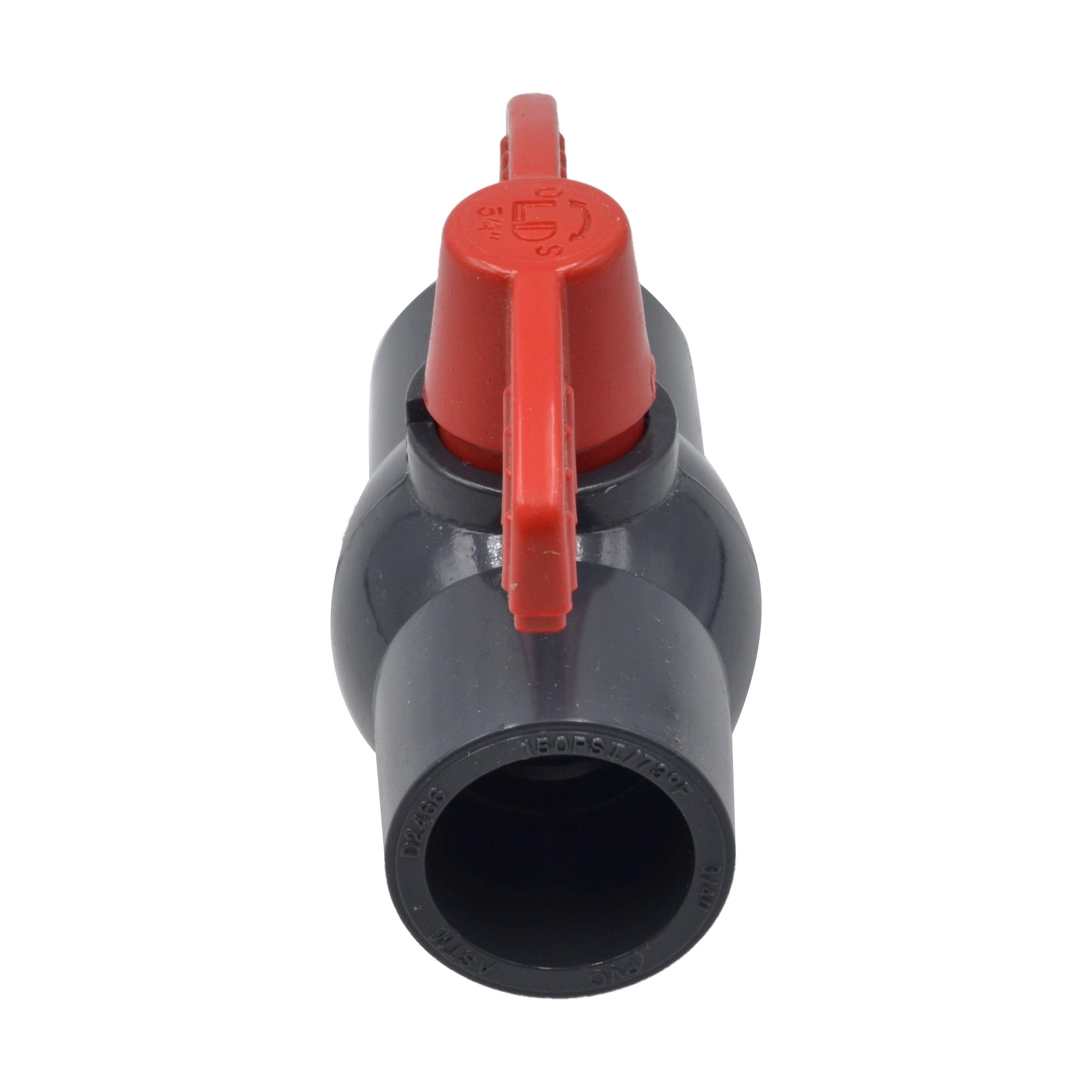 LD Valve Ball Valve x1 PVC Pipe Female/Female 3/4" Slip Join Ball Valve