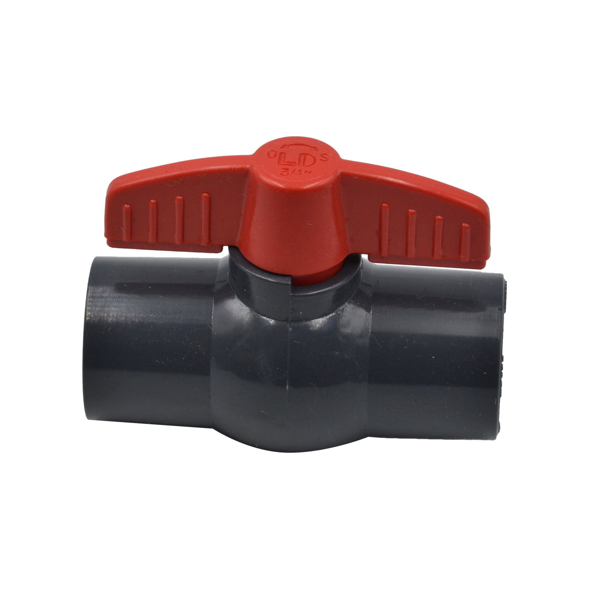 LD Valve Ball Valve x1 PVC Pipe Female/Female 3/4" Slip Join Ball Valve