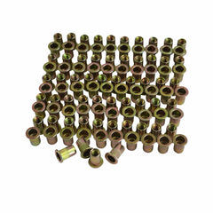 M12 Metric Zinc Plated Steel Nutserts Rivet Nuts Bulk Pack of 50 - Twin Eagle Imports