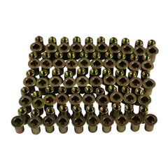 M12 Metric Zinc Plated Steel Nutserts Rivet Nuts Bulk Pack of 50 - Twin Eagle Imports