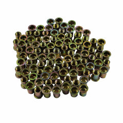 M4 Metric Zinc Plated Steel Nutserts Rivet Nuts Bulk Pack of 100 - Twin Eagle Imports