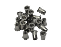 M6 Metric Zinc Plated Steel Nutserts Rivet Nuts Bulk Pack of 100 - Twin Eagle Imports