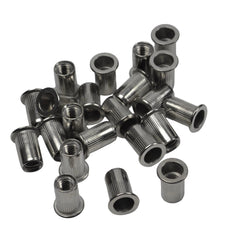 M8 304 Stainless Steel Nutsert Rivet Nuts – Bulk Pack of 50 - Twin Eagle Imports