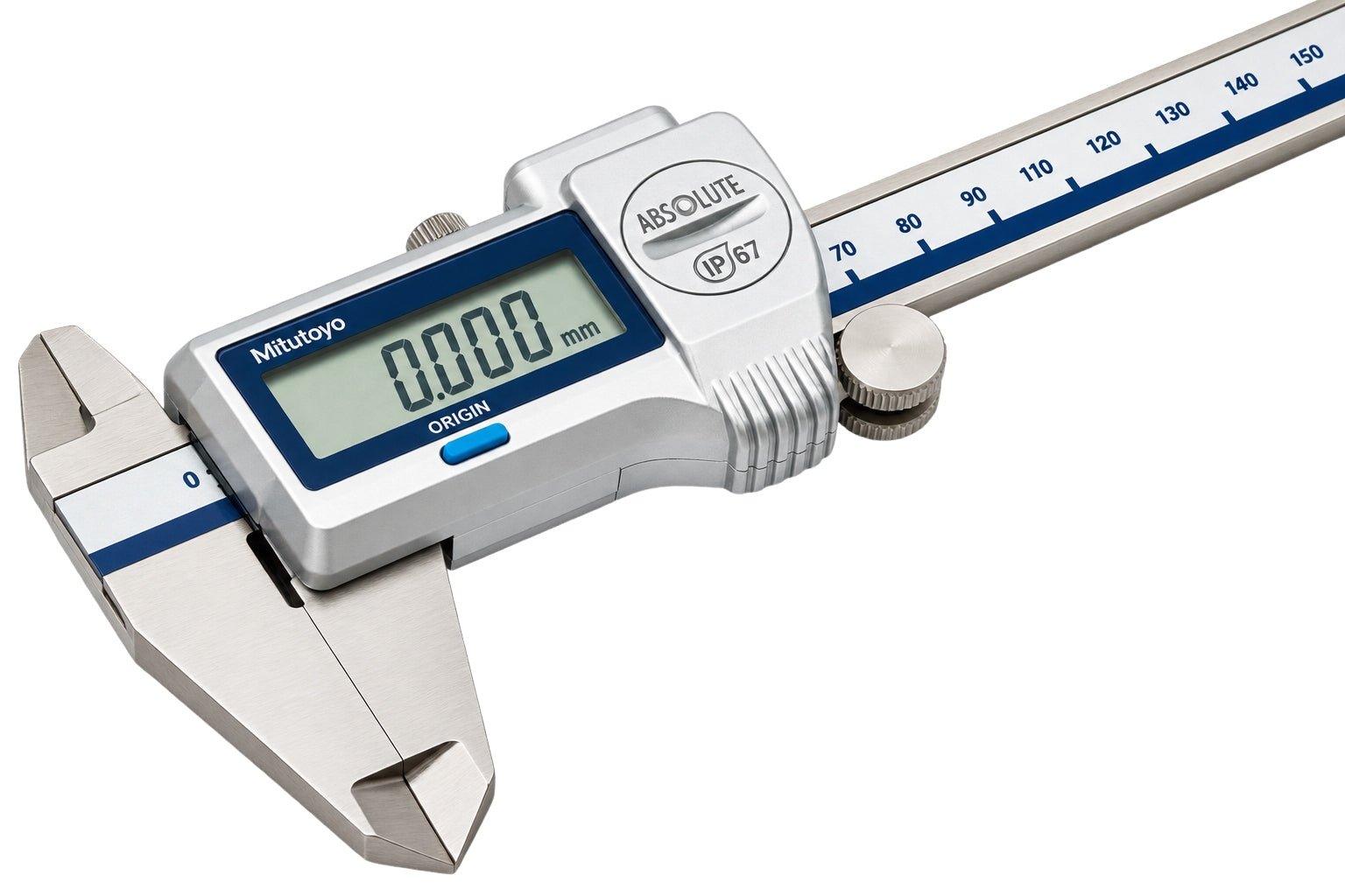 Mitutoyo IP67 Coolant Proof Digital Caliper 0-150mm Mitutoyo Series 500-712-20 (CD-P15M) - Twin Eagle Imports