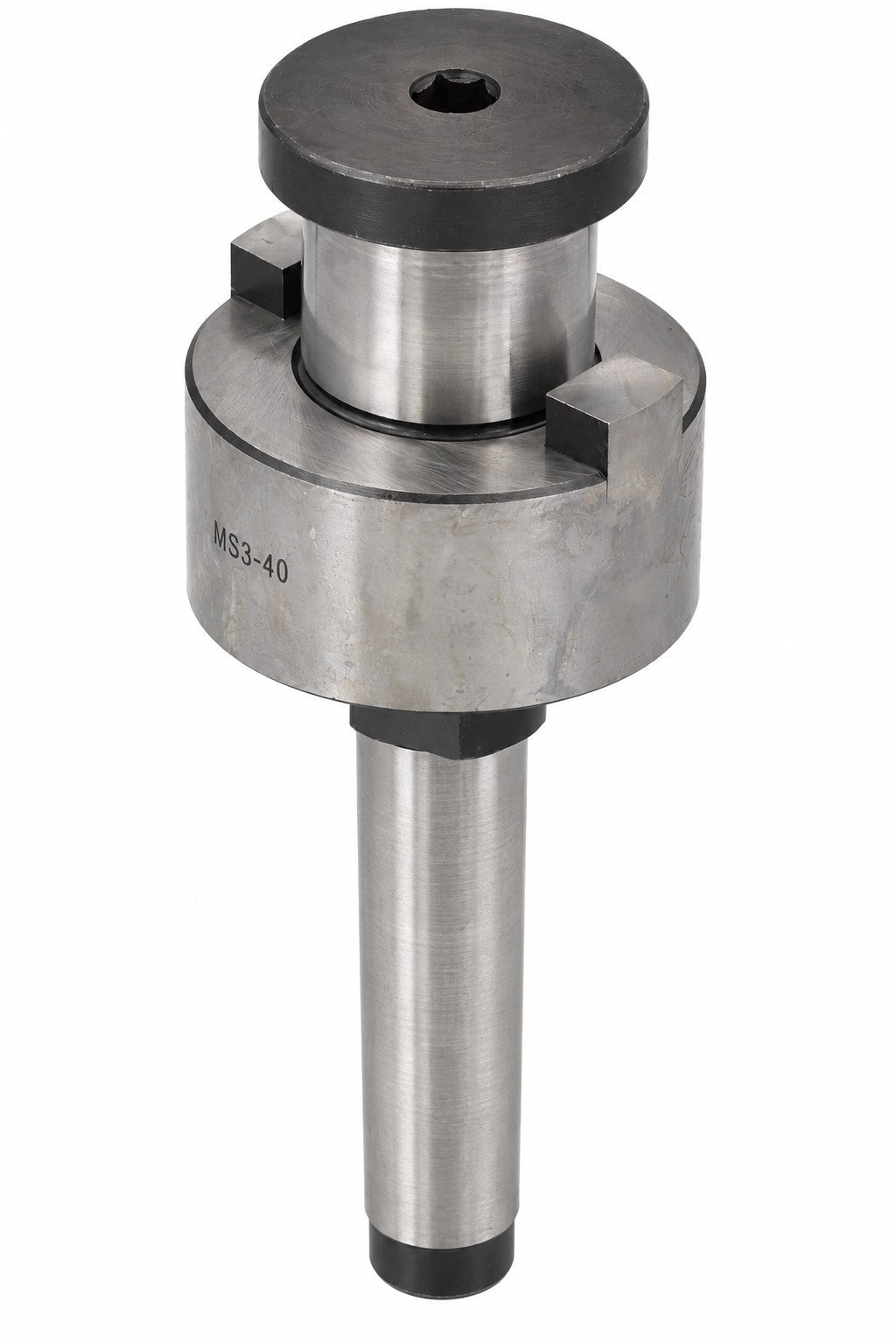 MT3 Face Mill Arbor 40mm Pilot Diameter - M12 Drawbar Thread - Twin Eagle Imports