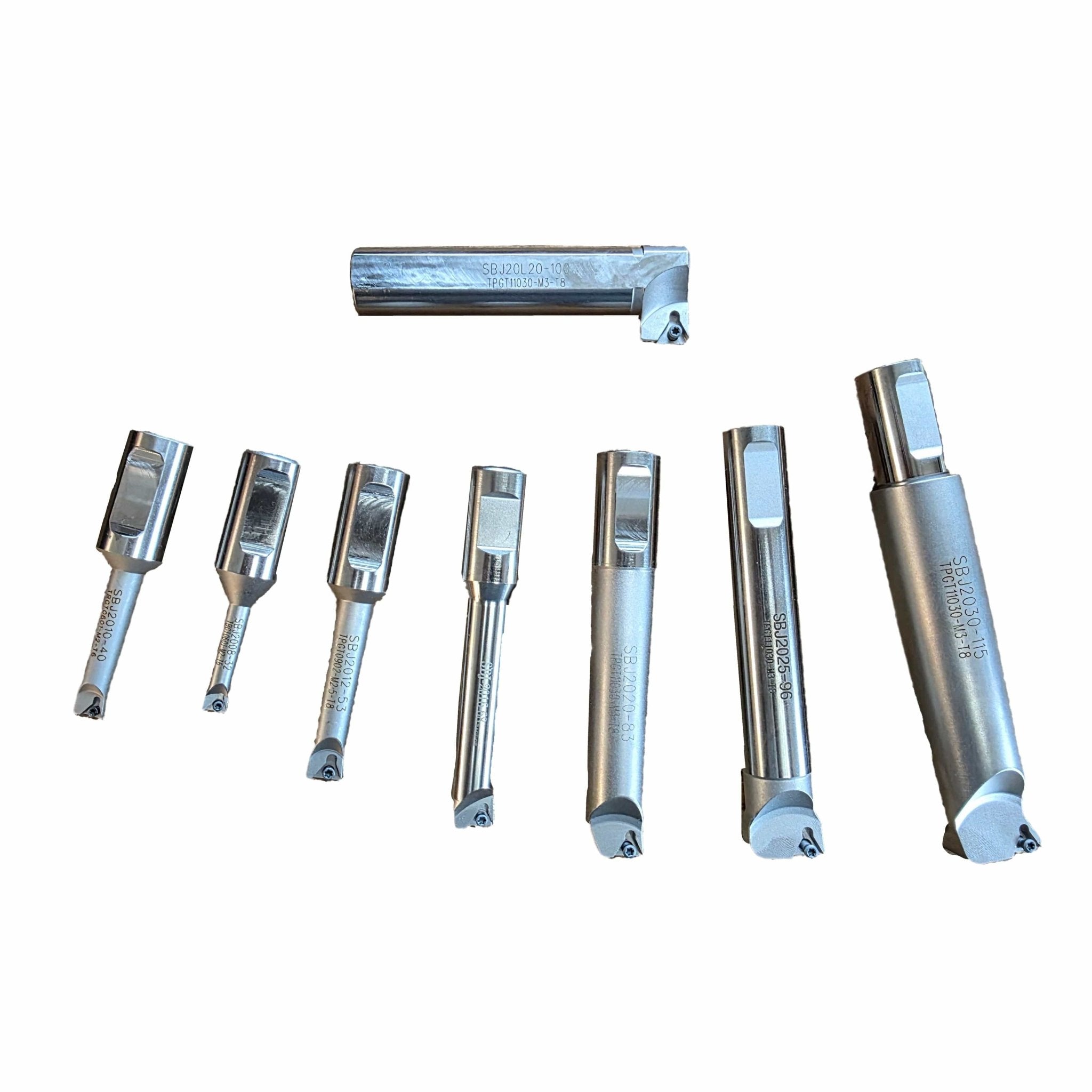 NBH2084 Fine Boring Head Set – BT40 with 8pc 20mm Boring Bars - Twin Eagle Imports