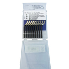 NOGA BS1010 S10 Deburring Blade – 10 Pack - Twin Eagle Imports