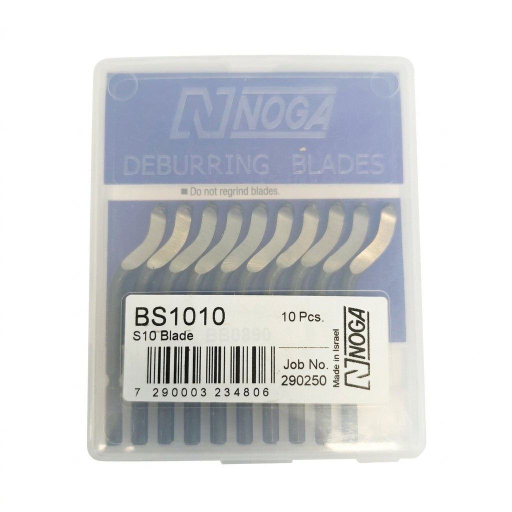 NOGA BS1010 S10 Deburring Blade – 10 Pack - Twin Eagle Imports