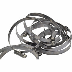 Norma Grab Kits 10 Piece Norma 304 Stainless Steel 80-100mm Worm Drive Hose Clamp