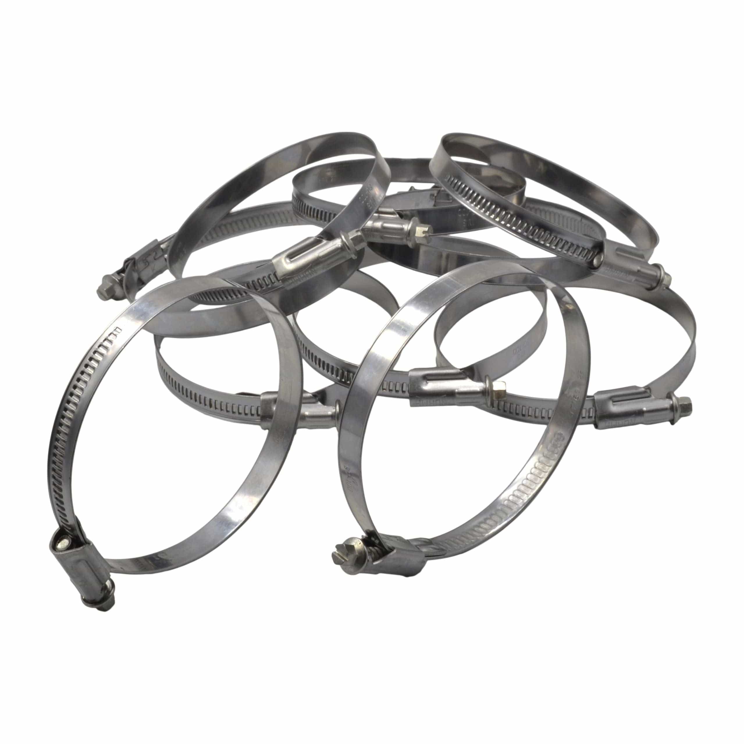 Norma Grab Kits 10 Piece Norma 304 Stainless Steel 80-100mm Worm Drive Hose Clamp