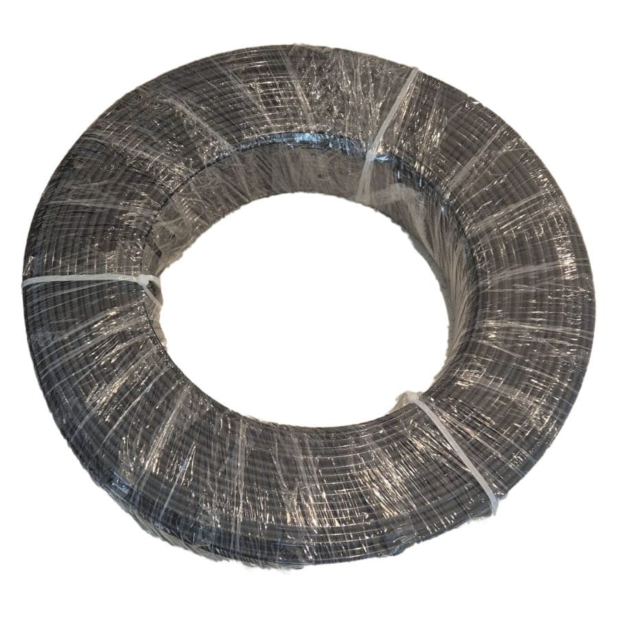 Nylon air brake imperial tube hose, 1/2'', two layers black 150m roll - Twin Eagle Imports