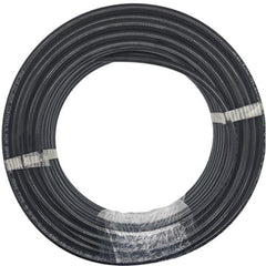 Nylon air brake imperial tube hose, 1/2'', two layers black 50m roll - Twin Eagle Imports