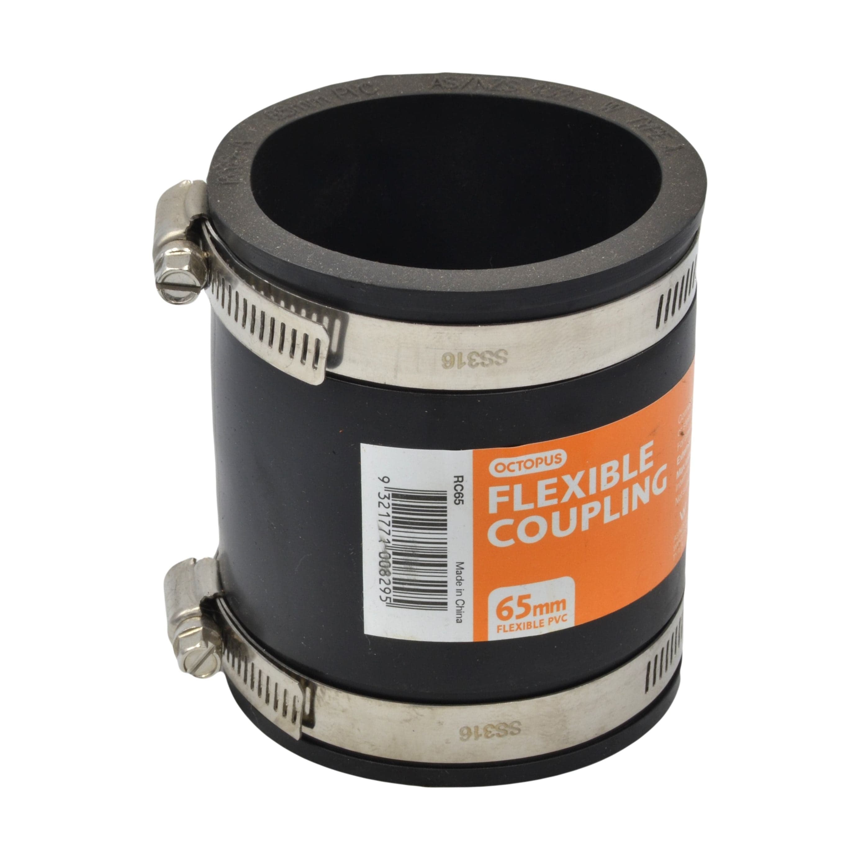 Octopus Flexible Connectors Octopus 65mm Type A PVC Flexible Quick Coupling Connector