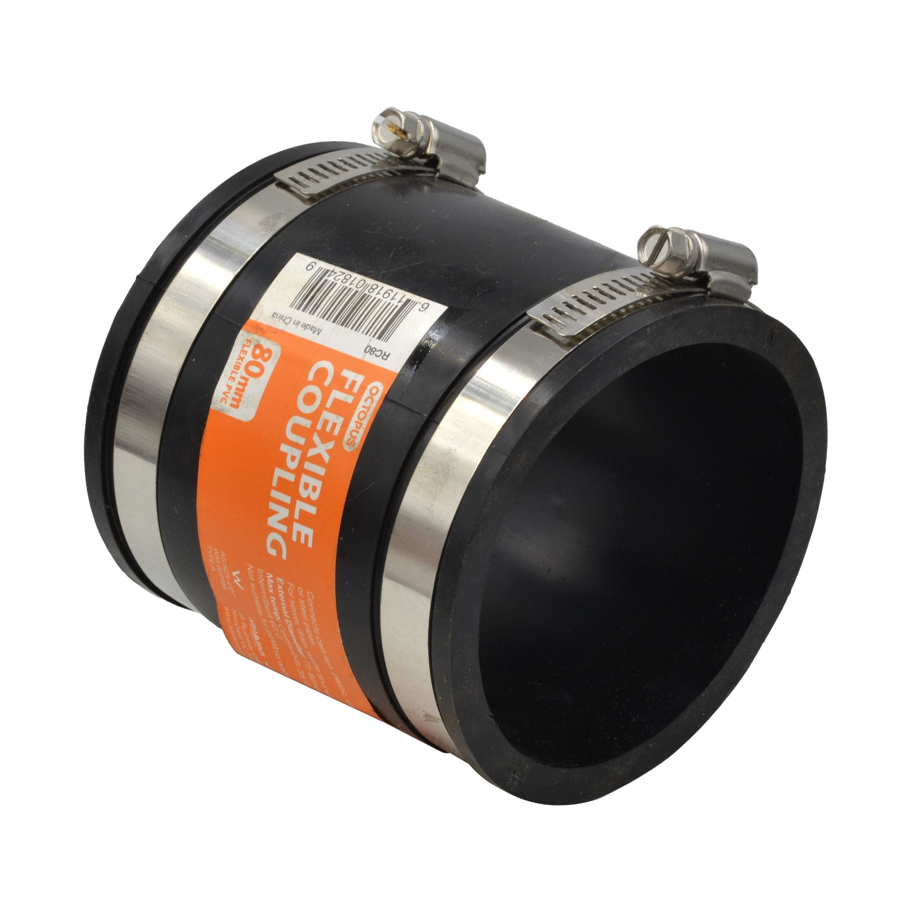 Octopus Flexible Connectors Octopus 80mm Type A PVC Flexible Quick Coupling Connector