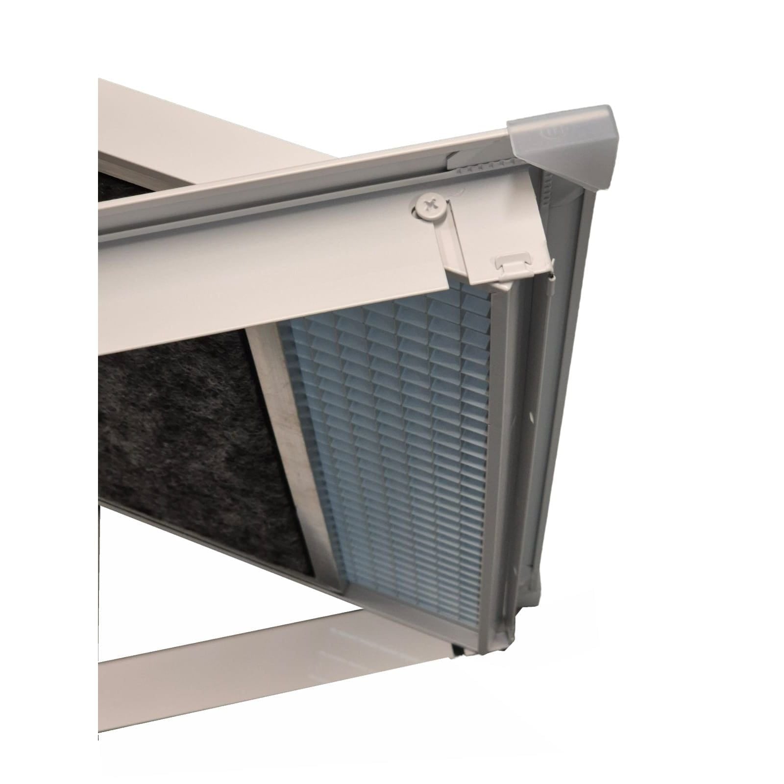 Pack of 3 Ductsure Eggcrate Hinged Filter EGHF-P 600400 (595x395mm) - Twin Eagle Imports