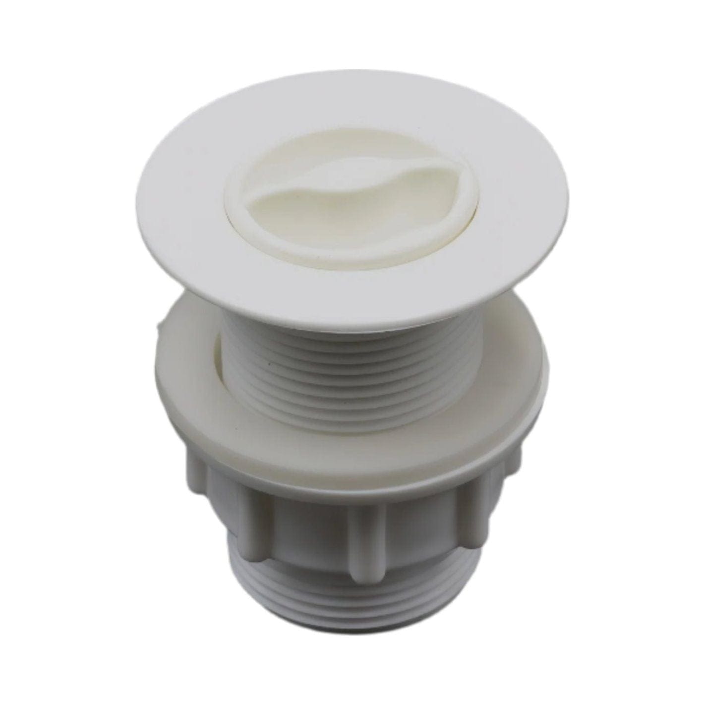 Plastec Drain Waste Extended 32mm White Plastic Body Plug and Waste Unit