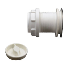 Plastec Drain Waste Extended 40mm Stainless Steel Plug and Waste Unit