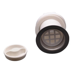 Plastec Drain Waste Extended 40mm Stainless Steel Plug and Waste Unit