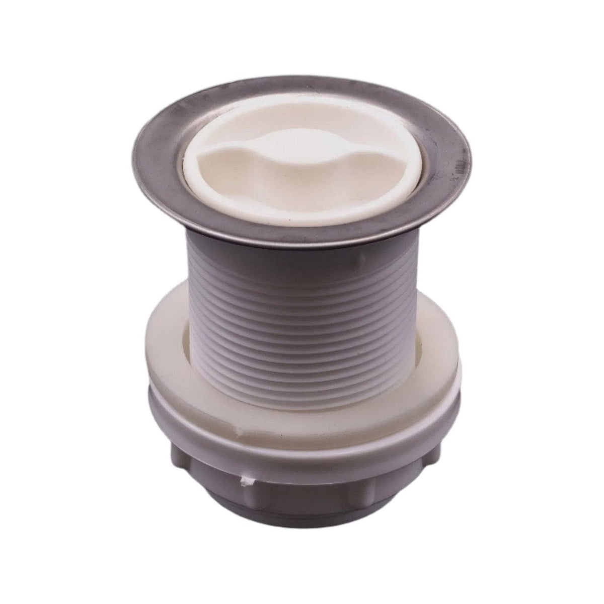 Plastec Drain Waste Extended 40mm Stainless Steel Plug and Waste Unit