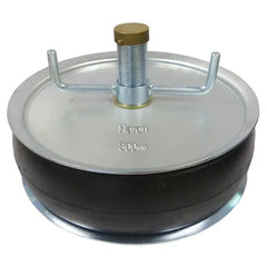 12" 300mm Steel Expanding Plug with 1" Bypass 295-325mm Range