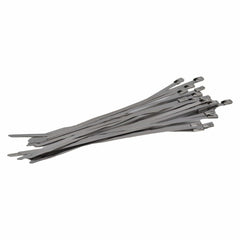 Raptor Cable Tie RAPTOR 304 Stainless Steel 300mm x 4.8mm Cable Ties, 20 Pack
