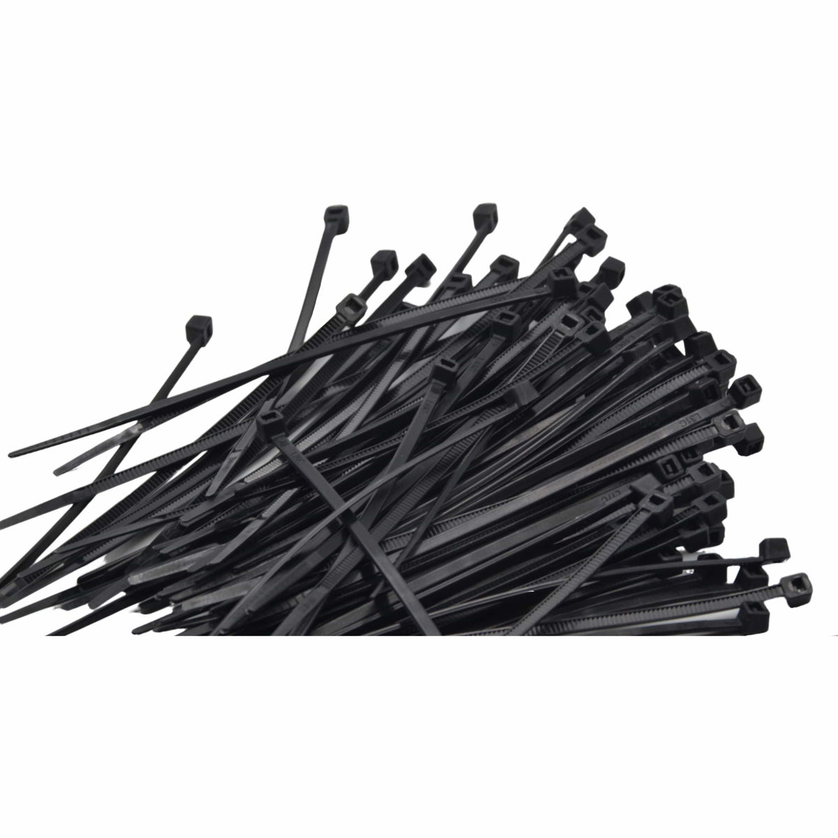 Raptor Cable Tie RAPTOR Black 100mm x 2.5mm Medium Duty Cable Ties, 100 Pack