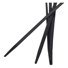 Raptor Cable Tie RAPTOR Black 150mm x 3.6mm Medium Duty Cable Ties, 100 Pack