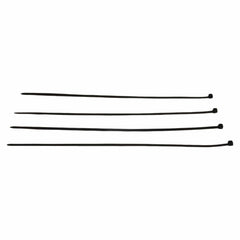 Raptor Cable Tie RAPTOR Black 370mm x 4.8mm Medium Duty Cable Ties, 100 Pack
