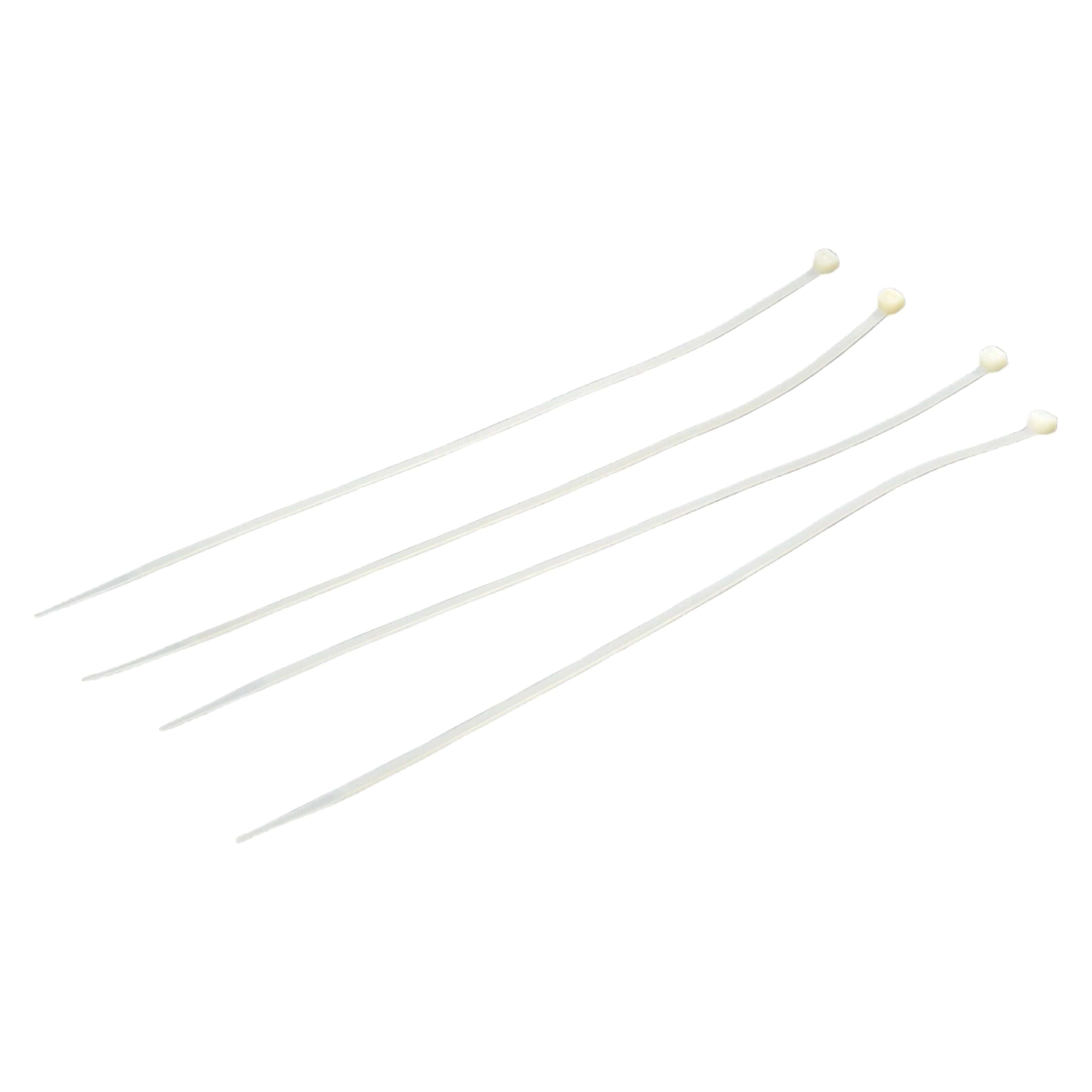 Raptor Cable Tie RAPTOR White 300mm x 4.8mm Medium Duty Cable Ties, 100 Pack