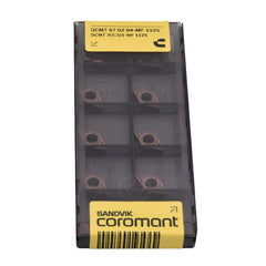 SANDVIK AUSTRALIA PTY LTD INSERT 10pcs Sandvik DCMT 07 02 04-MF 1125 – Turning Insert (Finishing, MF Chipbreaker)