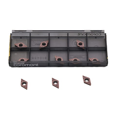 SANDVIK AUSTRALIA PTY LTD INSERT 10pcs Sandvik DCMT 07 02 04-MF 1125 – Turning Insert (Finishing, MF Chipbreaker)