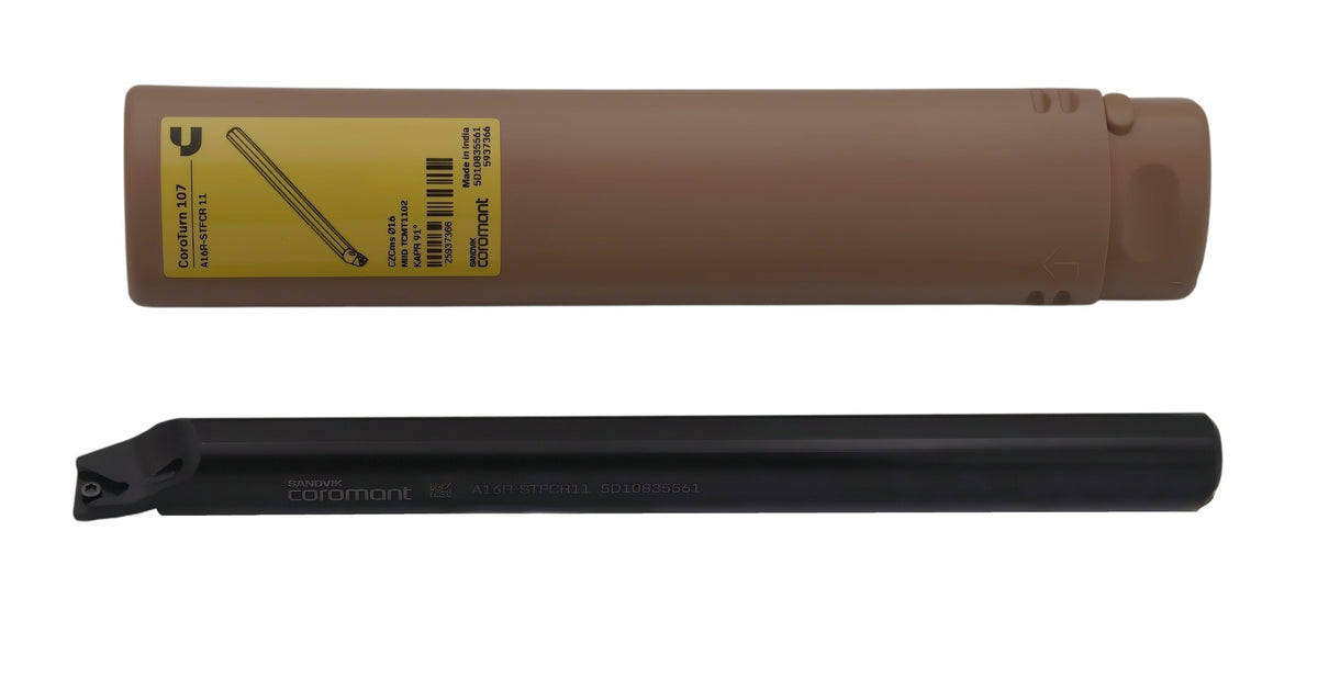 SANDVIK BORING BAR A16R-STFCR 11 Sandvik CoroTurn® Internal Turning Boring Bar – 16mm Shank