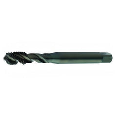 Sandvik HSS-E Blue Spiral Flute PVD FeN coated Tap M3 x 0.5, DIN 371 Reinforced Shank - Twin Eagle Imports