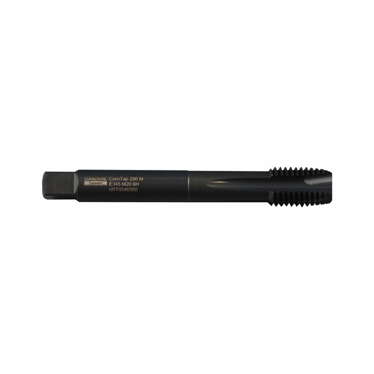 Sandvik HSS-PM Blue Gun Nose PVD FeN coated Tap 7/16" UNC, DIN 2184-1 Long Body - Twin Eagle Imports