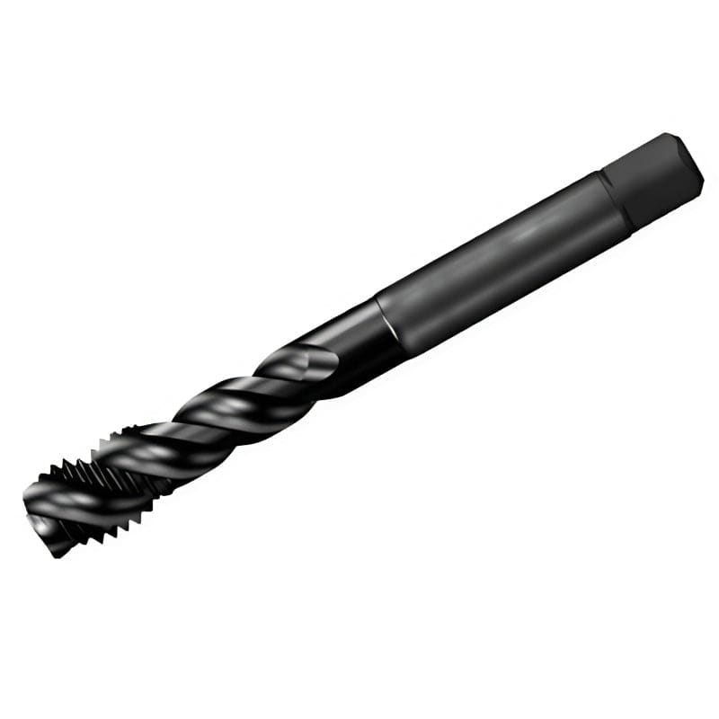 Sandvik HSS-PM Blue Spiral Flute PVD FeN coated Tap 3/4" UNF, DIN 2184-1 Long Body - Twin Eagle Imports