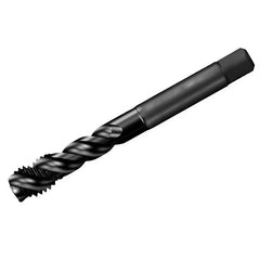 Sandvik HSS-PM Blue Spiral Flute PVD FeN coated Tap 3/4" UNF, DIN 2184-1 Long Body - Twin Eagle Imports