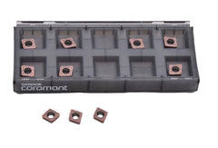 SANDVIK INSERTS 10pc Sandvik Coromant CCMT 06 02 08-MM 1125 Turning Insert (Suitable for Stainless Steel, Medium Chipbreaker)