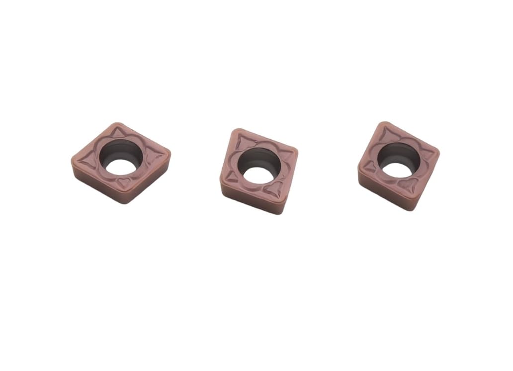 SANDVIK INSERTS 10pc Sandvik Coromant CCMT 06 02 08-MM 1125 Turning Insert (Suitable for Stainless Steel, Medium Chipbreaker)