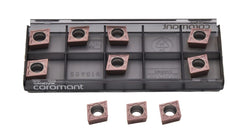 SANDVIK INSERTS 10pc Sandvik Coromant CCMT 09 T3 04-MM 1125 Turning Insert (Suitable for Stainless Steel, Medium Chipbreaker)