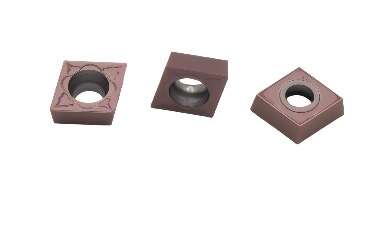 SANDVIK INSERTS 10pc Sandvik Coromant CCMT 09 T3 04-MM 1125 Turning Insert (Suitable for Stainless Steel, Medium Chipbreaker)