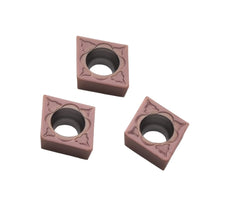 SANDVIK INSERTS 10pc Sandvik Coromant CCMT 09 T3 04-MM 1125 Turning Insert (Suitable for Stainless Steel, Medium Chipbreaker)