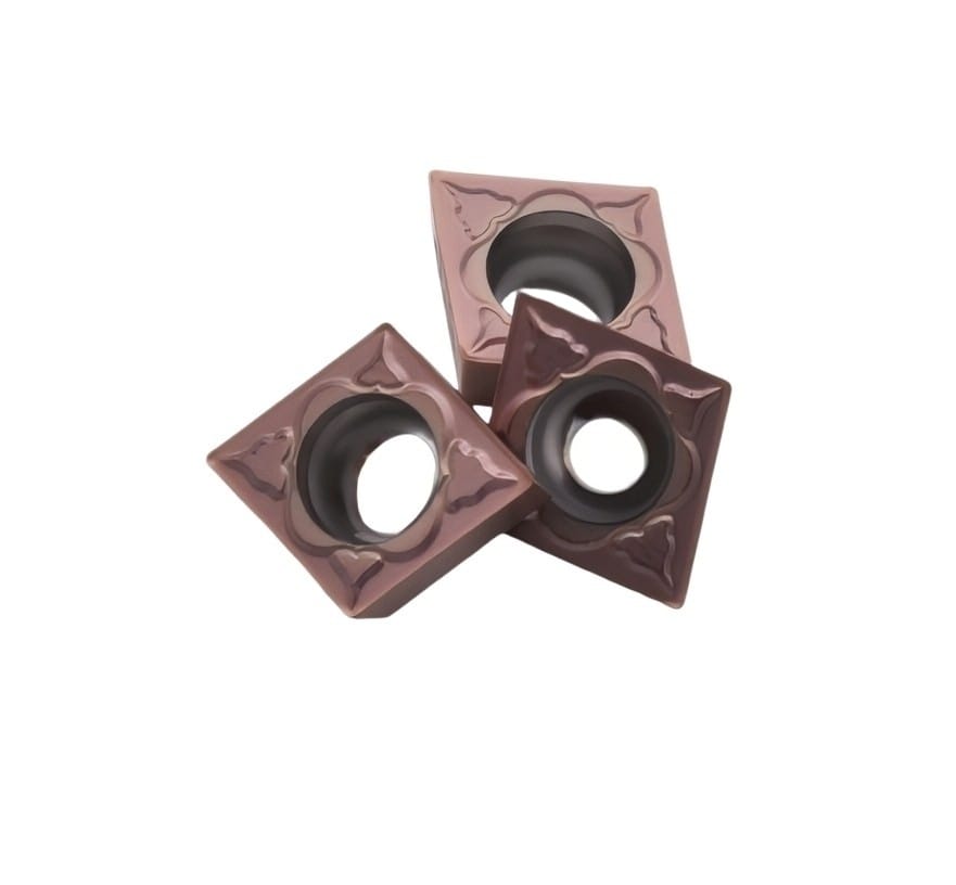 SANDVIK INSERTS 10pc Sandvik Coromant CCMT 09 T3 04-MM 1125 Turning Insert (Suitable for Stainless Steel, Medium Chipbreaker)