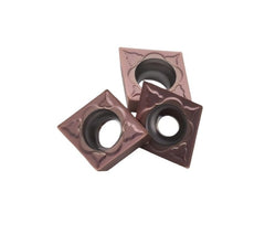 SANDVIK INSERTS 10pc Sandvik Coromant CCMT 09 T3 04-MM 1125 Turning Insert (Suitable for Stainless Steel, Medium Chipbreaker)