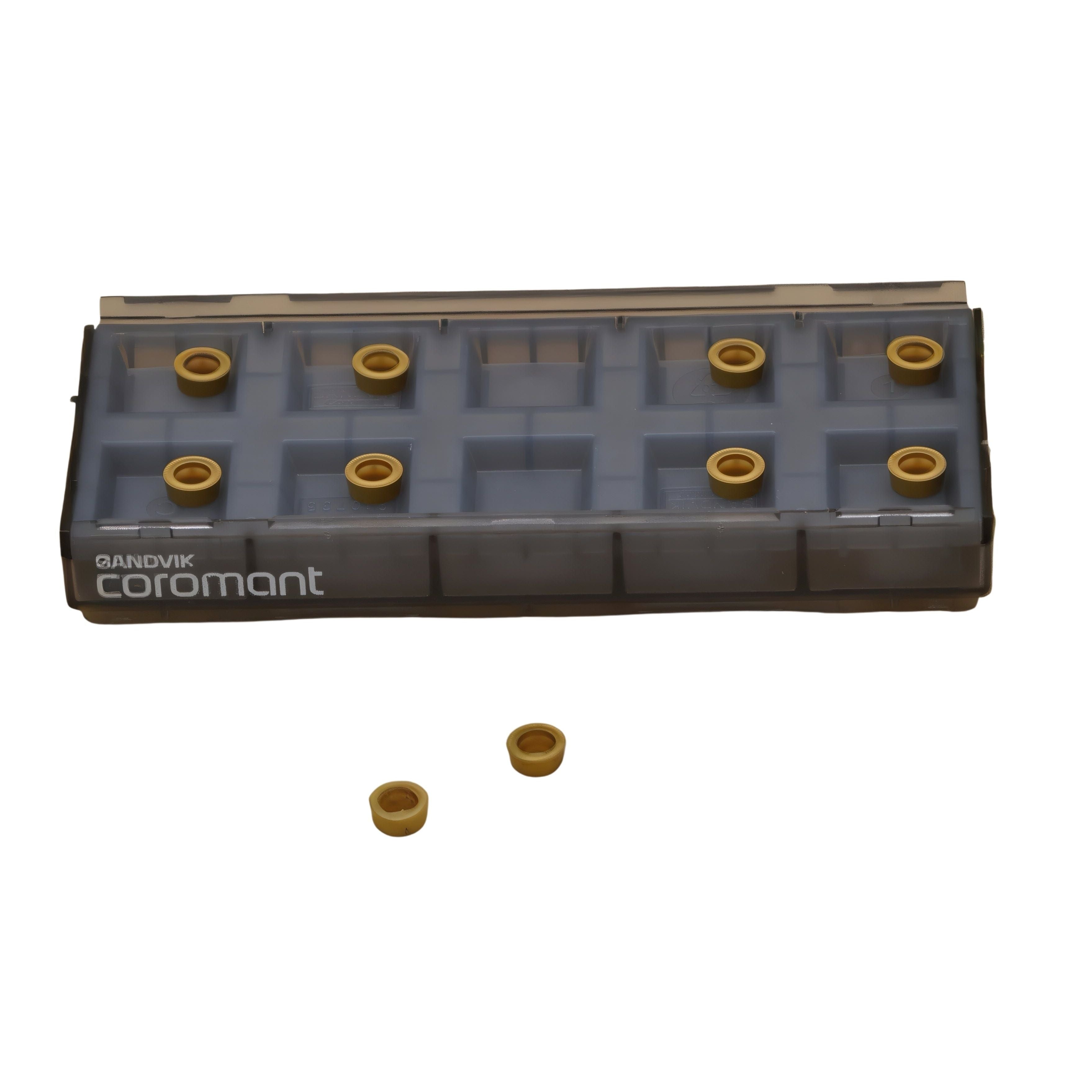 SANDVIK INSERTS 10pc Sandvik Coromant RCMT 06 02 M0 235 Indexable Turning Insert – Round