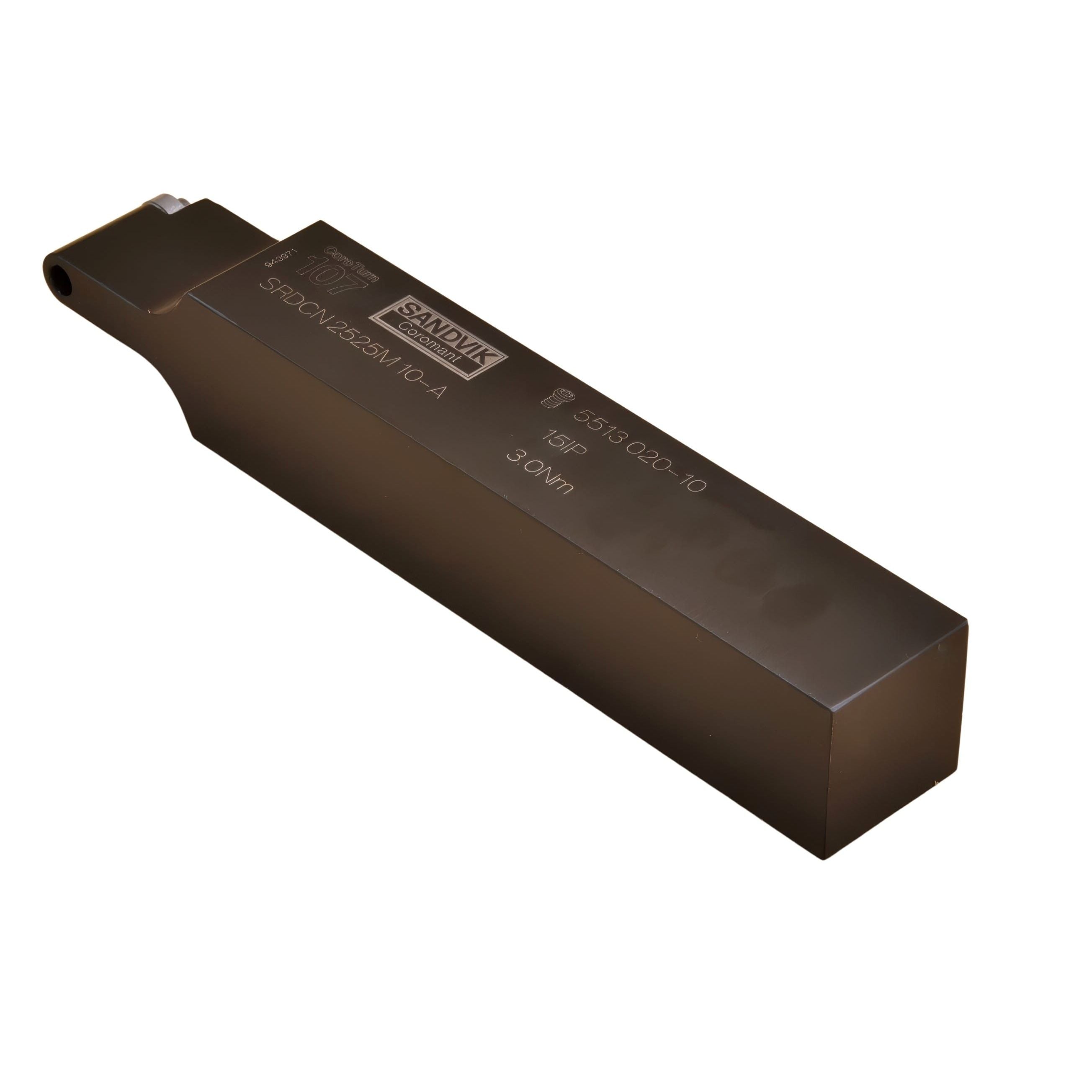 SANDVIK Manufacturing Sandvik Coromant SRDCN 2525M 10-A External Turning Toolholder – 25×25mm Shank for RCMT 10 Inserts